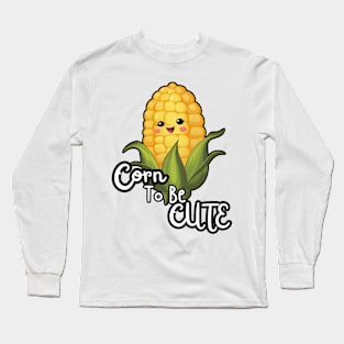 Funny Corn Cute Long Sleeve T-Shirt